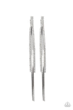 five-dollar-jewelry-flavor-of-the-sleek-white-post earrings-paparazzi-accessories