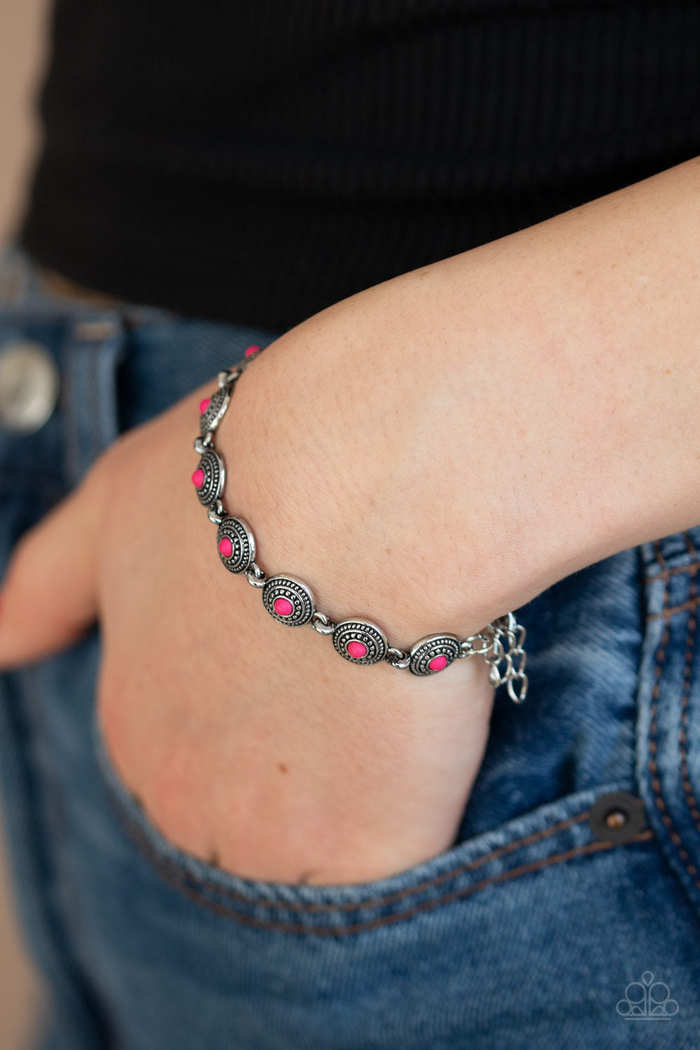 Cactus Paradise - Pink Bracelet - Paparazzi Accessories