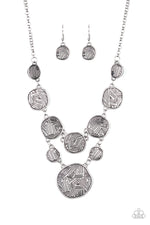 five-dollar-jewelry-metallic-patchwork-silver-necklace-paparazzi-accessories