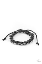 five-dollar-jewelry-grease-monkey-black-bracelet-paparazzi-accessories