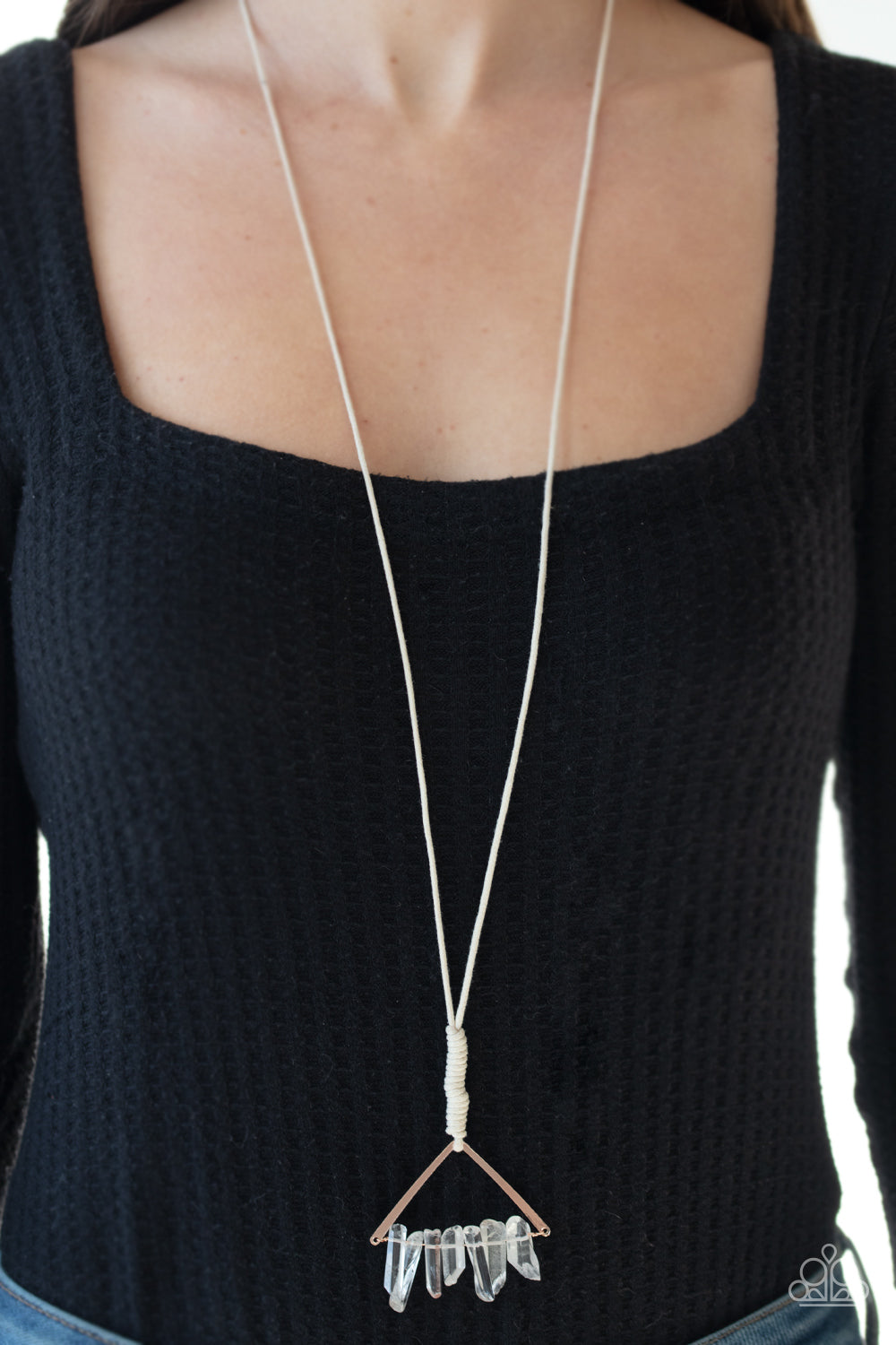 Raw Talent - Rose Gold Necklace - Paparazzi Accessories