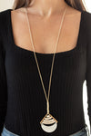 Beach Beam - Gold Necklace - Paparazzi Accessories
