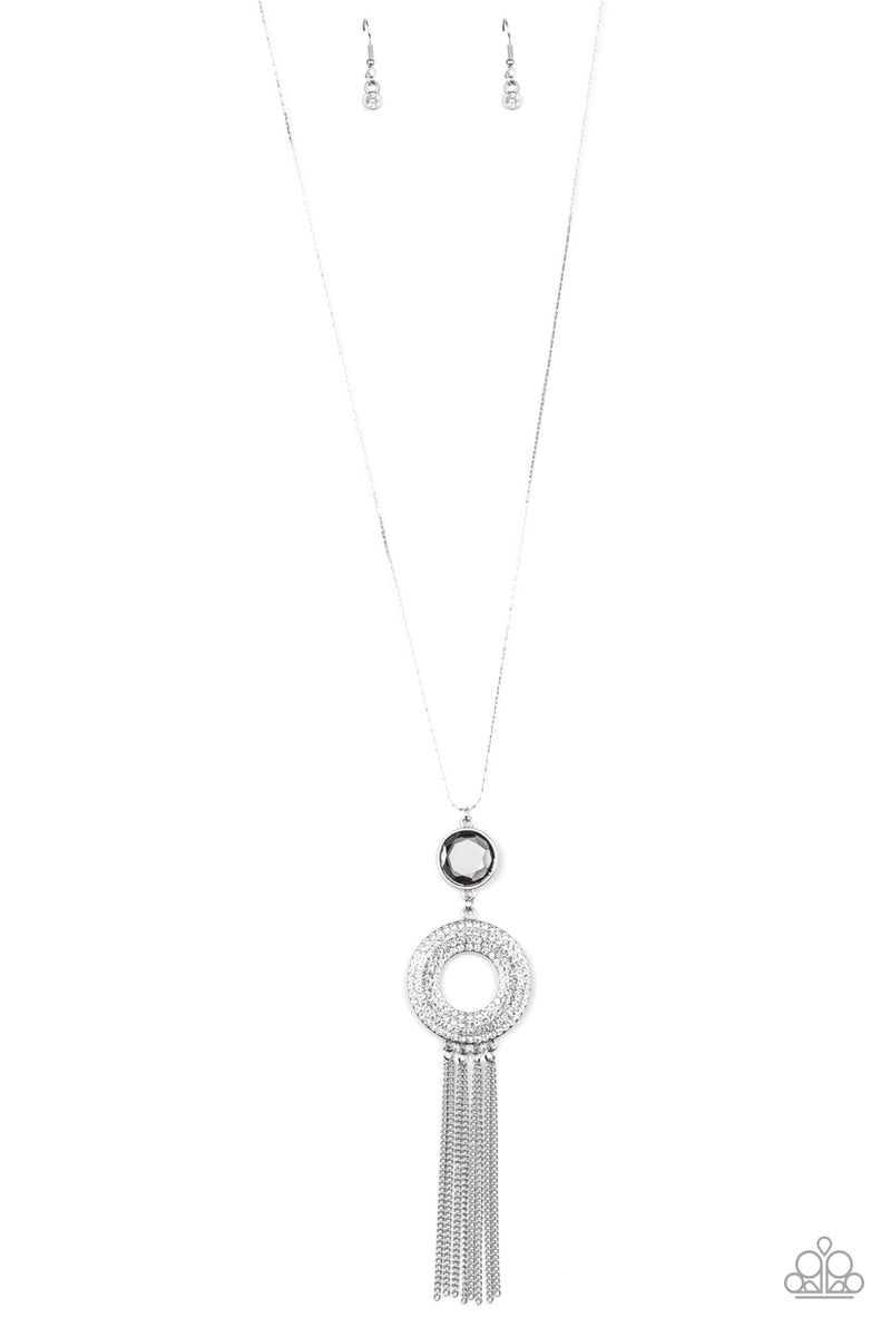 five-dollar-jewelry-sassy-as-they-come-silver-necklace-paparazzi-accessories