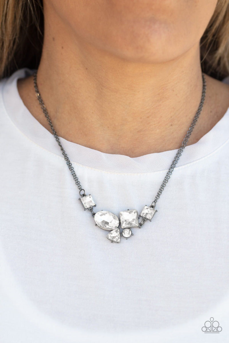 Constellation Collection - Black Necklace - Paparazzi Accessories