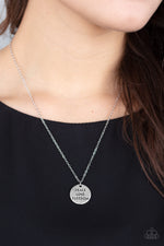 Freedom Isnt Free - Silver Necklace - Paparazzi Accessories