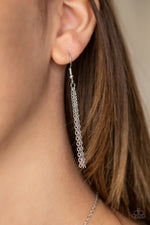 America The Beautiful - Silver Necklace - Paparazzi Accessories