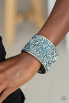 Stellar Radiance - Blue Bracelet - Paparazzi Accessories
