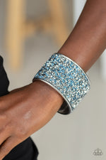 Stellar Radiance - Blue Bracelet - Paparazzi Accessories