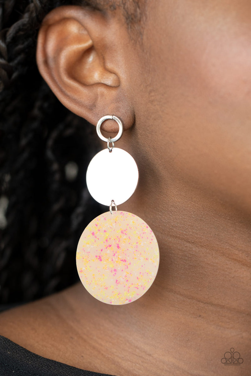 Beach Day Glow - Multi Post Earrings - Paparazzi Accessories