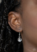 Awe-Inspiring Iridescence - White Necklace - Paparazzi Accessories