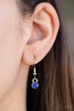 All American, All The Time - Blue Necklace - Paparazzi Accessories