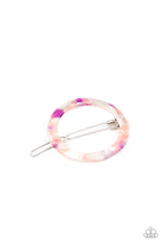 In The Round - Purple Hair Clip - Paparazzi Accessories