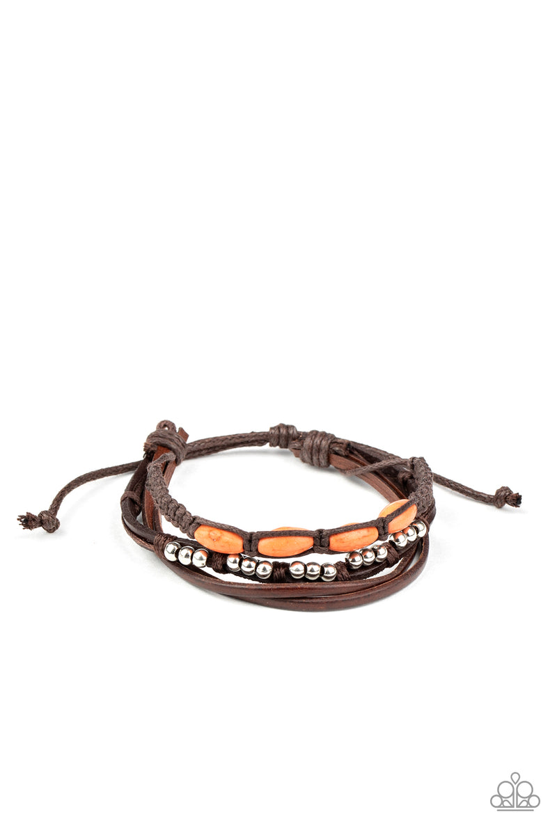 five-dollar-jewelry-my-beach-house-is-your-beach-house-orange-bracelet-paparazzi-accessories