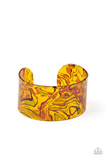 five-dollar-jewelry-cosmic-couture-orange-bracelet-paparazzi-accessories