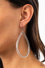 Just ENCASE You Missed It - Black Earrings - Paparazzi Accessories