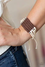 Beachology - Brown Bracelet - Paparazzi Accessories