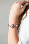 Sahara Garden - Black Bracelet - Paparazzi Accessories