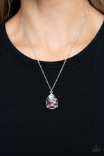 Stormy Shimmer - Pink Necklace - Paparazzi Accessories