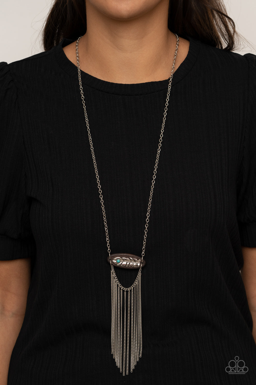 Desert Spirit - Blue Necklace - Paparazzi Accessories