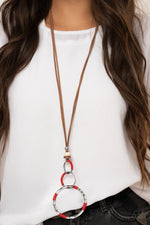 Rural Renovation - Red Necklace - Paparazzi Accessories