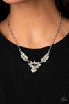 I Need Some HEIR - White Necklace - Paparazzi Accessories