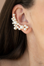 Metro Makeover - Gold Ear Crawler Earrings - Paparazzi Accessories