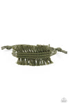 five-dollar-jewelry-make-yourself-at-homespun-green-bracelet-paparazzi-accessories