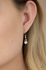 Head Over Heels In Love - White Necklace - Paparazzi Accessories