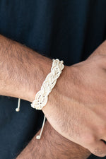 Coastal Diving - White Bracelet - Paparazzi Accessories