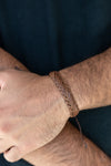 Rodeo Roundup - Brown Bracelet - Paparazzi Accessories