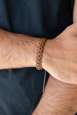 Prairie Cruise - Unisex / Men’s Brown Bracelet - Paparazzi Accessories