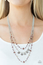 Step Out of My Aura - Purple Necklace - Paparazzi Accessories