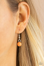 ZEN You Least Expect It - Orange Necklace - Paparazzi Accessories