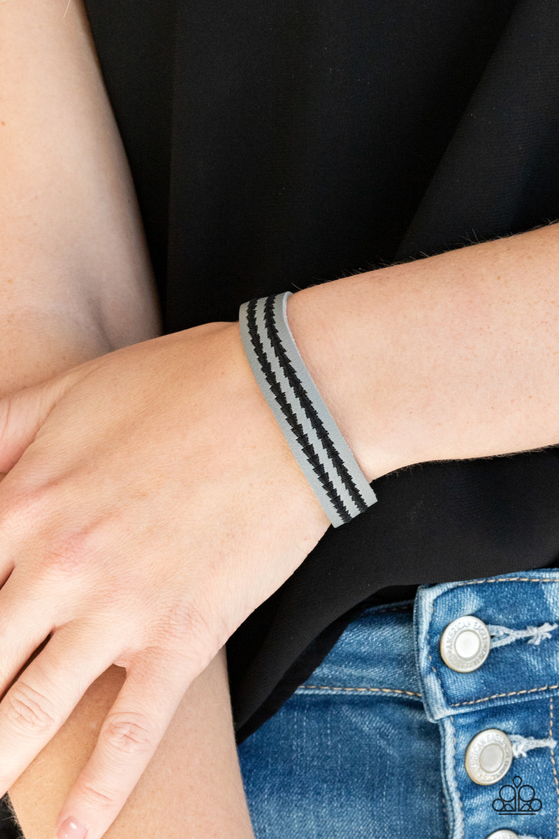 Show The Way - Silver Bracelet - Paparazzi Accessories