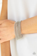 I Woke Up Like This - White Bracelet - Paparazzi Accessories