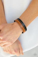 Simply Safari - Black Bracelet - Paparazzi Accessories