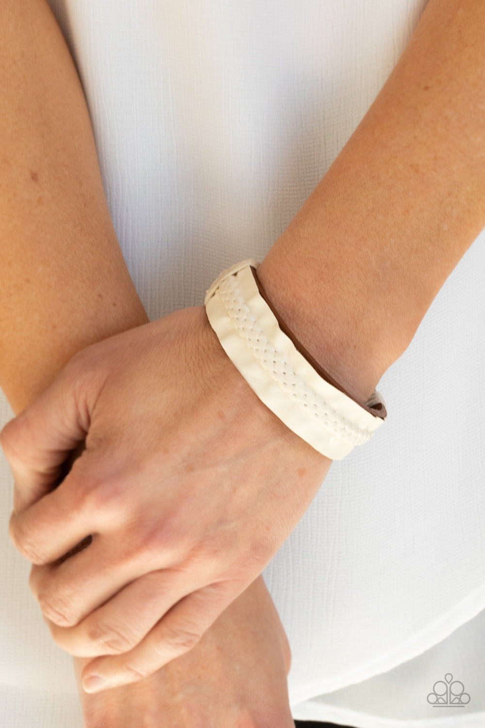 Country Craft Time - Brown Bracelet - Paparazzi Accessories