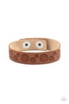 five-dollar-jewelry-follow-the-wildflowers-brown-bracelet-paparazzi-accessories
