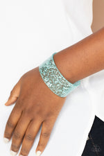 Snap, Crackle, Pop! - Blue Bracelet - Paparazzi Accessories