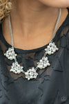 HEIRESS of Them All - White Necklace - Paparazzi Accessories