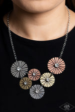 Flauntable Fanfare - Multi Necklace - Paparazzi Accessories