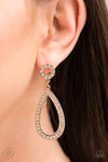 Regal Revival - Gold Post Earrings - Paparazzi Accessories