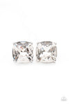 five-dollar-jewelry-royalty-high-white-post earrings-paparazzi-accessories