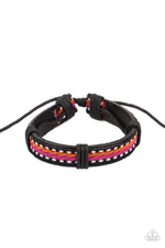 five-dollar-jewelry-forging-a-trail-orange-bracelet-paparazzi-accessories