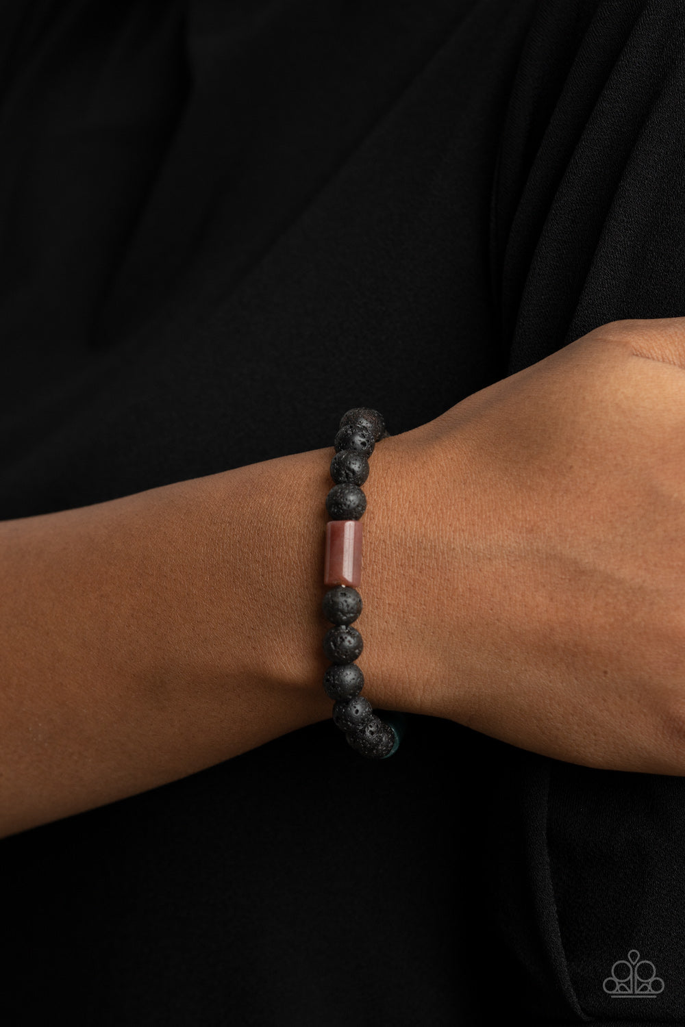 Earthy Energy - Green Bracelet - Paparazzi Accessories