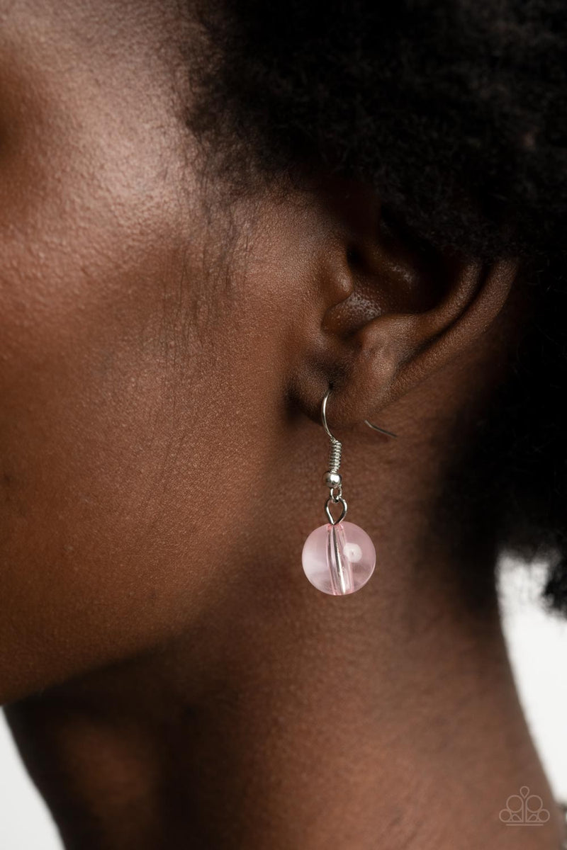 Staycation Stunner - Pink Necklace - Paparazzi Accessories