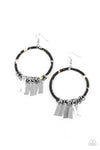 five-dollar-jewelry-garden-chimes-black-earrings-paparazzi-accessories