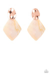 five-dollar-jewelry-alluringly-lustrous-copper-post earrings-paparazzi-accessories