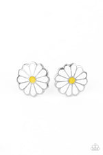 five-dollar-jewelry-budding-out-white-post earrings-paparazzi-accessories