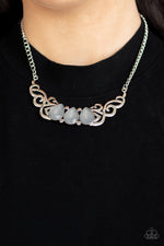 Heavenly Happenstance - Silver Necklace - Paparazzi Accessories
